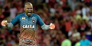Jefferson, ídolo do Botafogo