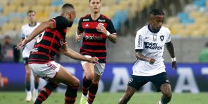 Tchê Tchê em ação pelo Botafogo